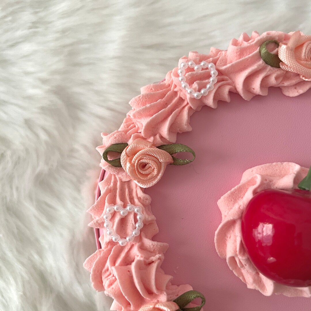 Rose Coquette Fake Cake Zippered Jewelry Box - Vintage Decor Cake-Shaped Trinket Jewelry Box | MakerPlace by Michaels Rose Coquette Fake Cake Zippered Jewelry Box - Vintage Decor Cake-Shaped Trinket Jewelry Box | MakerPlace by Michaels